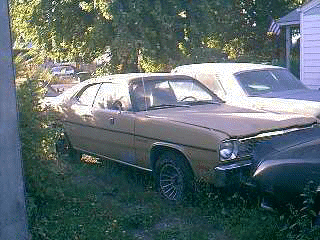 1975 Plymouth Gold Duster